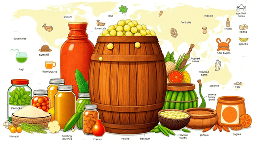 Fermentation Across Cultures: A Culinary Journey Through Global Traditions