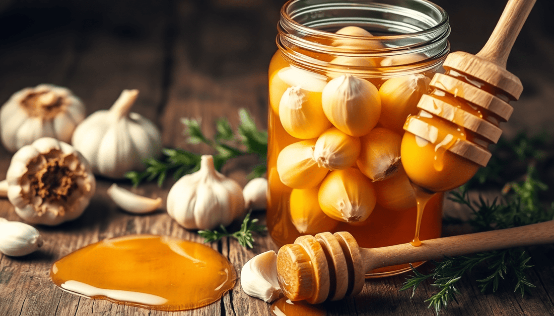 The Surprising Benefits of Fermented Honey Garlic