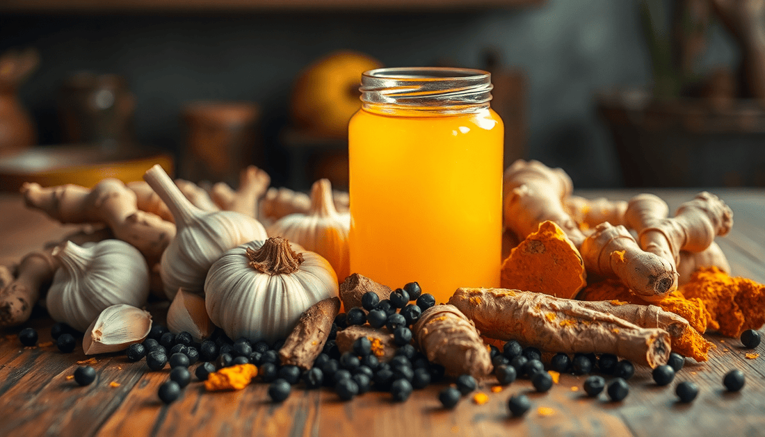 Unlock the Healing Power of Fermented Honey, Garlic, Ginger, Turmeric, and Black Pepper